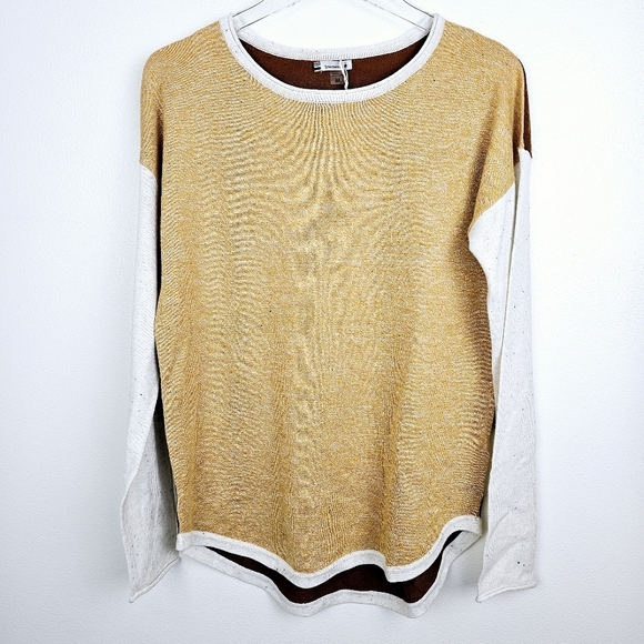 Smartwool Shadow Pine Colorblock Sweater NWT - Picture 1 of 14